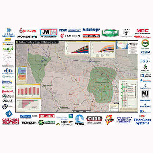 Bakken/Exshaw Crude Oil Map