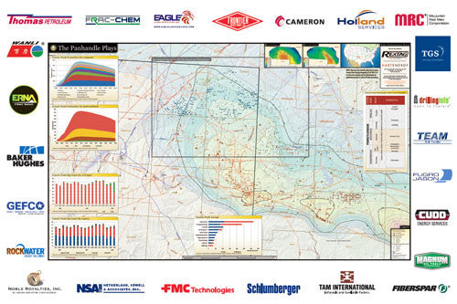 The Panhandle Plays Shale Map