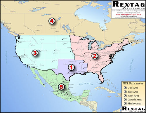 CO2 Pipeline System Digital GIS Data - US