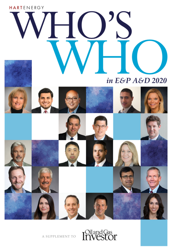 2020 Who's Who in E&P A&D Directory