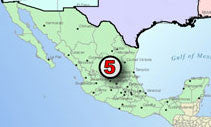 Natural Gas Digital GIS Data - Mexico