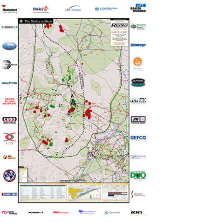 Niobrara Shale Map